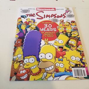 Simpsons Newsweek‎ Special Edition Celebrating 30 Years Magazine